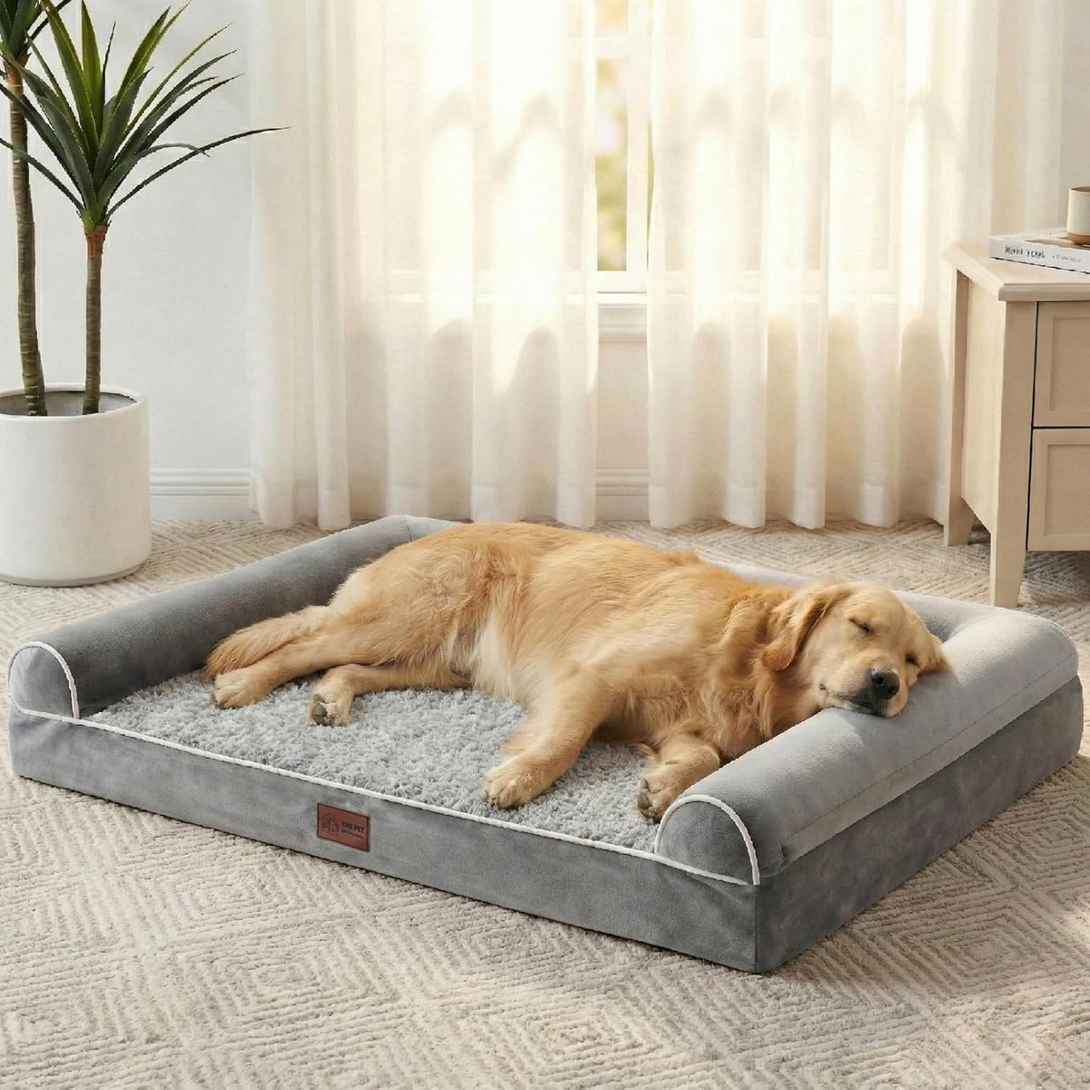Dog Beds Large Waterproof, Orthopedic Medium Small Dog Bed