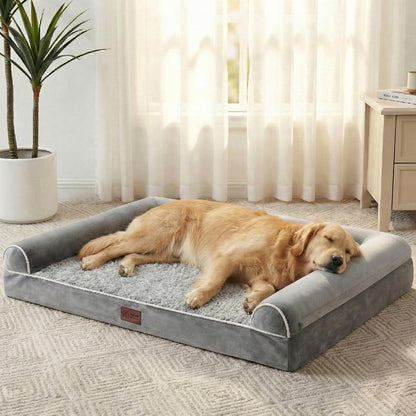 Dog Beds Large Waterproof, Orthopedic Medium Small Dog Bed